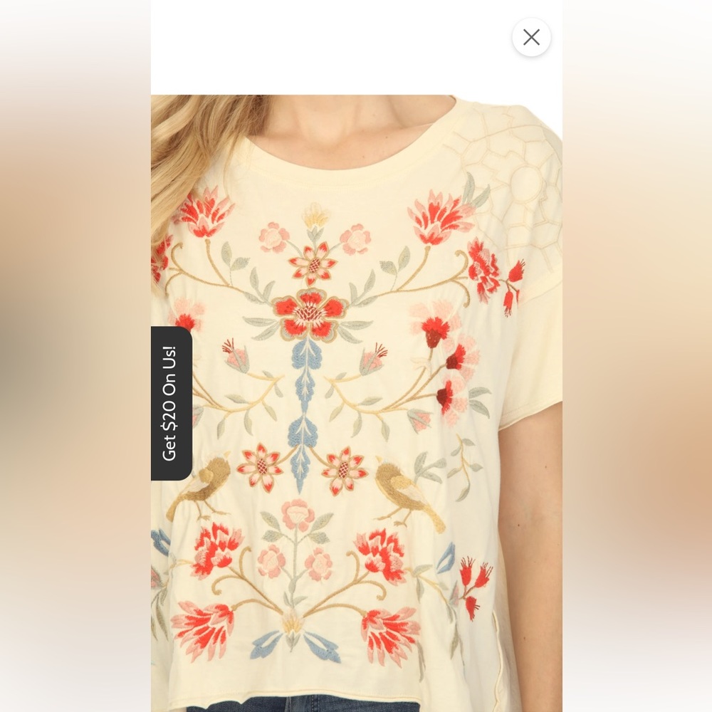 CLARA RAW DETAIL SWING TEE Size S - Picture 3 of 7